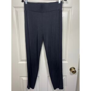 Athleta Women’s Serenity Lounge Pants Black Travel Ready Soft Easy Relaxed Walk